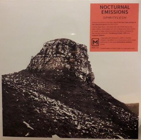 Nocturnal Emissions – Spiritflesh - Mint- LP Record 2019 Mannequin Germany Grey Vinyl - Electronic / Dark Ambient / Industrial