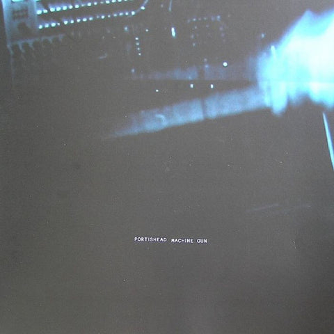 Portishead ‎– Machine Gun - New Vinyl 12" - 2008 UK Import (Limited Edition Etched Vinyl) - Leftfield/Trip Hop/Downtempo