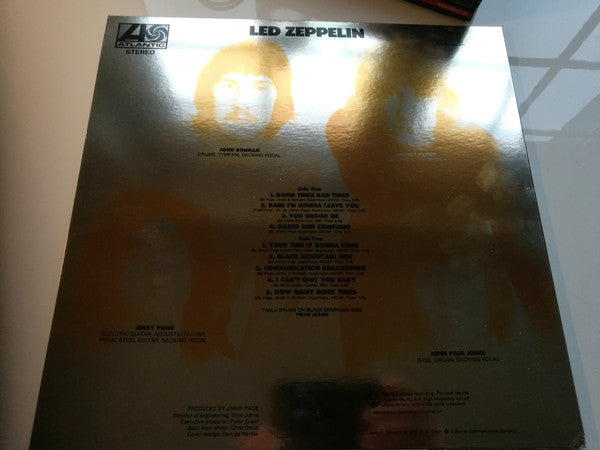 Led Zeppelin ‎- Led Zeppelin (1969) - New LP Record 2020 Atlantic German Import Vinyl & Foil Cover - Classic Rock / Blues Rock - Shuga Records