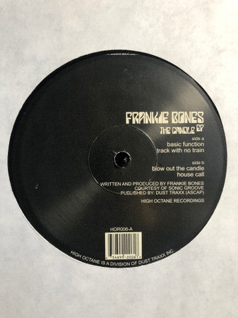 Frankie Bones – The Candle EP - New 12" EP Record 1998 High Octane Promo Vinyl - Techno