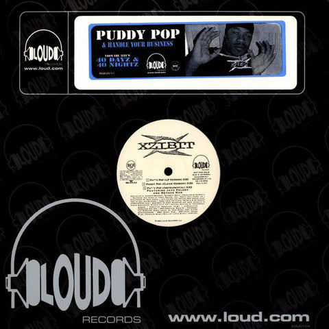 Xzibit - Handle Your Business / Pu**y Pop 12 " Single 1998 Loud PROMO - Hip Hop