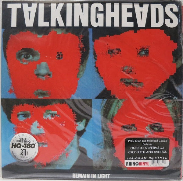 Talking Heads - Remain in Light - New LP Record 2006 Sire Europe 180 Gram Vinyl - Synth-Pop