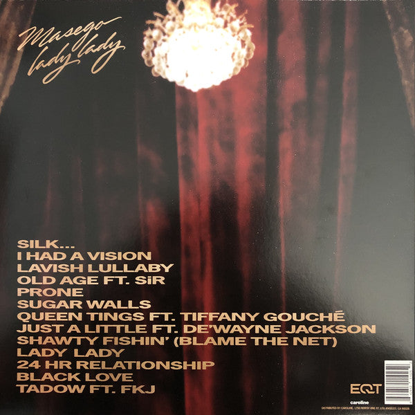 Masego ‎– Lady, Lady - Mint- LP Record 2018 EQT USA Vinyl - Soul / Soul-Jazz - Shuga Records