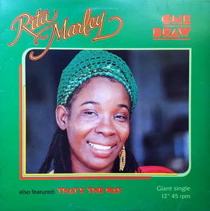 Rita Marley – One Draw - VG+ 12" Single Record 1982 Shanachie Canada Vinyl - Reggae / Roots Reggae