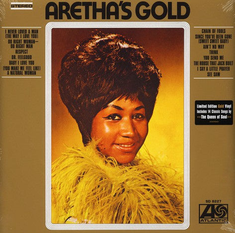 Aretha Franklin - Aretha's Gold (1969) - New LP Record 2019 Atlantic Europe Import Gold Vinyl - Soul - Shuga Records
