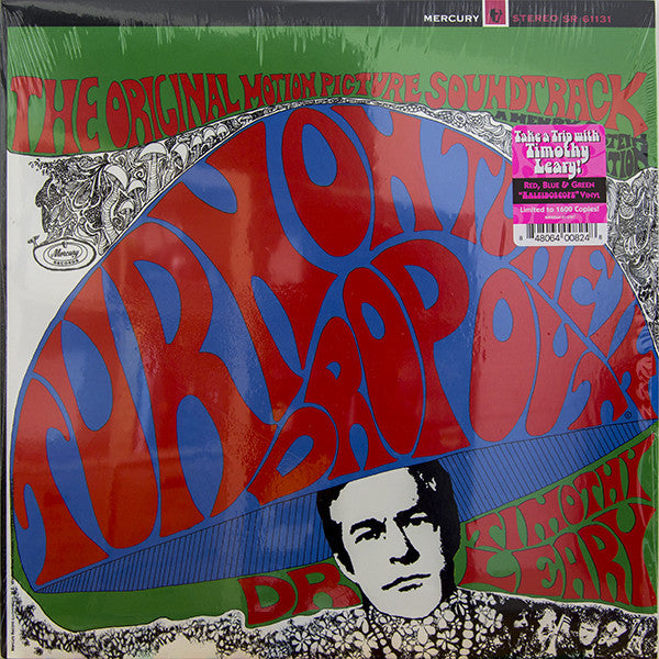 Dr. Timothy Leary - Turn On, Tune In, Drop Out (The Original Motion Picture 1967) - Mint- LP Record 2019 Mercury Real Gone Music White w/ Black Splatter Vinyl - Soundtrack / Psychedelic Rock / Therapy - Shuga Records