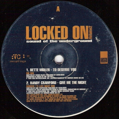 Various – Locked On Volume 2 (Sound Of The Underground) - VG+ 12" Single Record 1997 Locked On UK Vinyl - House / UK Garage