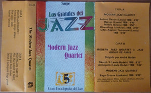 Modern Jazz Quartet – Los Grandes Del Jazz 5 - Used Cassette Sharpe 1980 Spain - Jazz