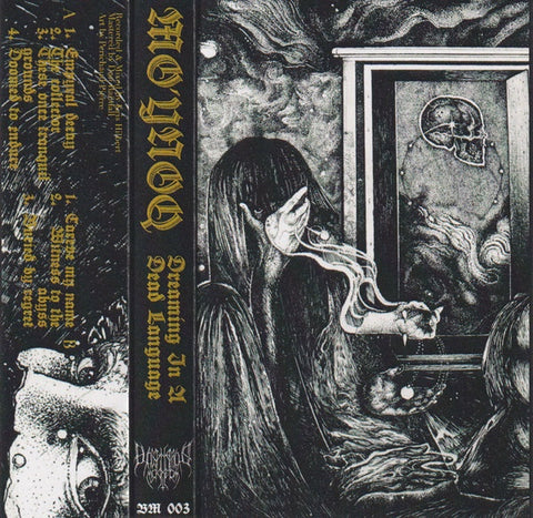 Mo'ynoq – Dreaming In A Dead Language - Used Cassette 2019 Blasphemous Mockery Tape - Black Metal / Rock