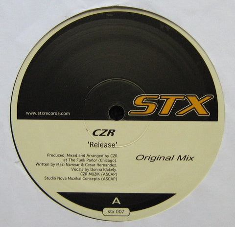CZR – Release - New 12" Single Record 2003 STX Vinyl - Chicago House / Disco