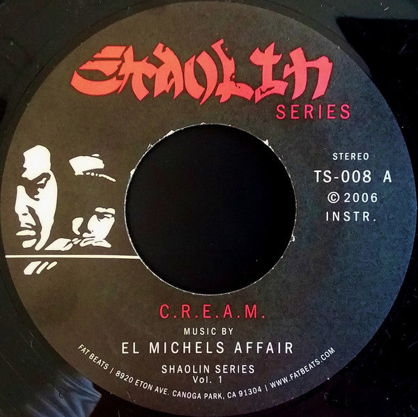 El Michels Affair ‎– C.R.E.A.M. / Glaciers Of Ice - New 7" Single Record 2019 Truth & Soul USA Vinyl - Soul / Funk - Shuga Records