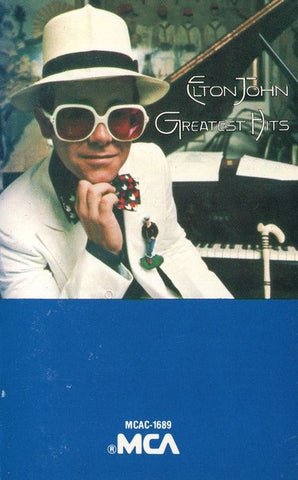 Elton John – Greatest Hits - Used Cassette 1974 MCA Tape - Classic Rock