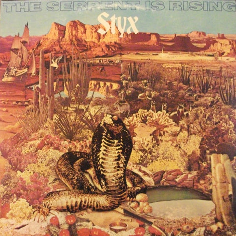 Styx – The Serpent Is Rising - VG LP Record 1973 Wooden Nickel USA Vinyl - Rock / Hard Rock / Prog Rock