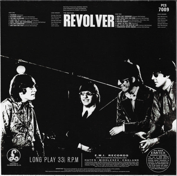 The Beatles - Revolver (1966) - Mint- LP Record 2018 Parlophone 180 gram Stereo Vinyl - Pop Rock / Psychedelic Rock - Shuga Records