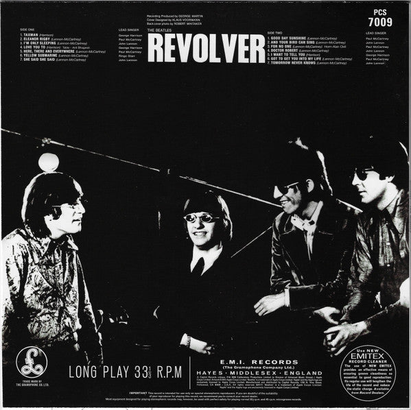 The Beatles - Revolver (1966) - Mint- LP Record 2018 Parlophone 180 gram Stereo Vinyl - Pop Rock / Psychedelic Rock