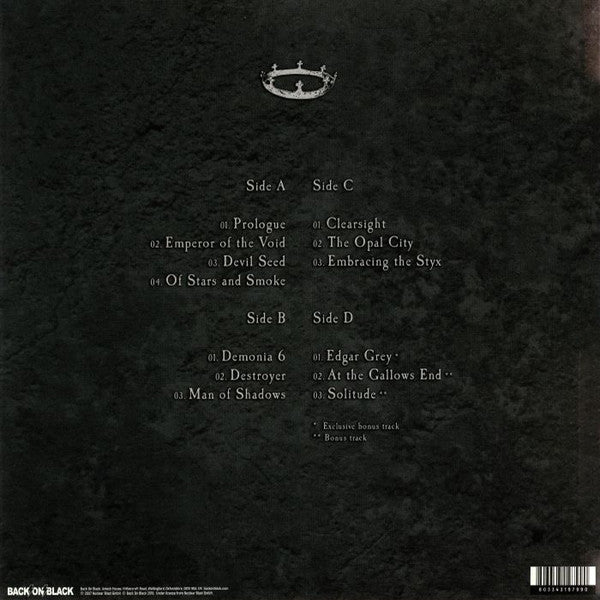 Candlemass ‎– King Of The Grey Islands (2007) - New 2 LP Record 2019 Back On Black Europe Import Grey With White/Black Splatter Vinyl - Doom Metal - Shuga Records