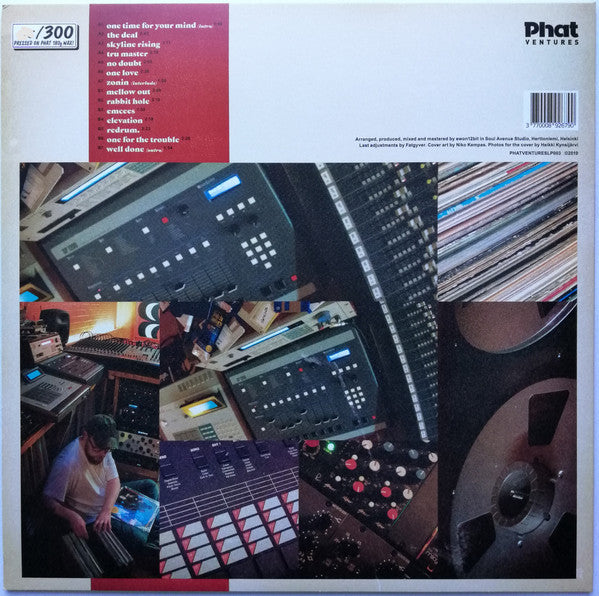 ewon12bit ‎– One Time For Your Mind - New LP Record 2019 Phatventures Finland Import 180 gram Vinyl - Hip Hop / Boom Bap / Instrumental - Shuga Records