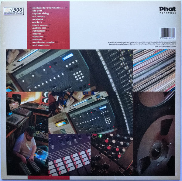 ewon12bit ‎– One Time For Your Mind - New LP Record 2019 Phatventures Finland Import 180 gram Vinyl - Hip Hop / Boom Bap / Instrumental