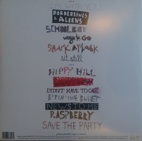 Grouplove - Spreading Rumours - New LP Record 2013 Atlantic White Vinyl - Indie Rock / Synth-pop - Shuga Records