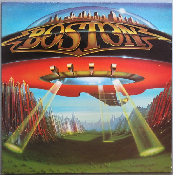 Boston – Don't Look Back - VG+ LP Record 1978 Epic USA White Label Promo Vinyl - Pop Rock / Hard Rock - Shuga Records