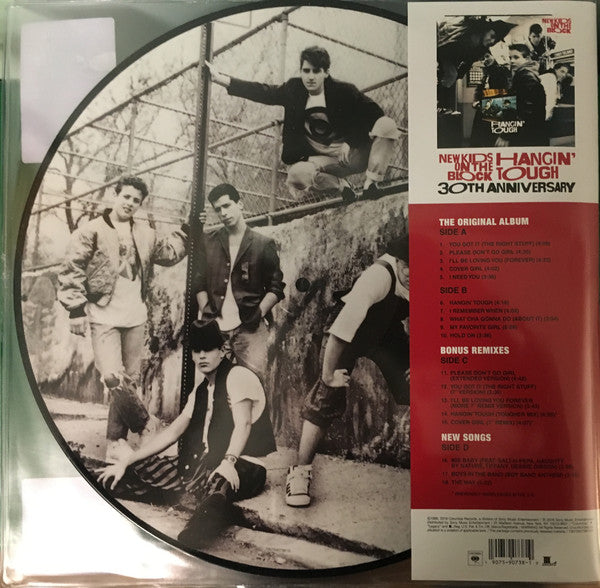 New Kids On The Block ‎– Hangin' Tough - New 2 Lp Record 2019 Sony/Columbia USA Picture Disc Vinyl - Pop Rap / Pop Rock - Shuga Records