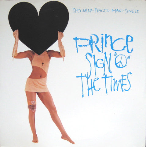 Prince ‎– Sign "O" The Times - Mint- 12" Single Record 1987 Original USA - Synth-pop / RnB