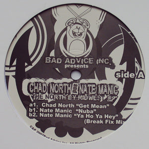 Chad North and Nate Manic - The North By Midwest EP - New 12" Single Record 2007 Bad Advice Vinyl - Chicago House / Electro