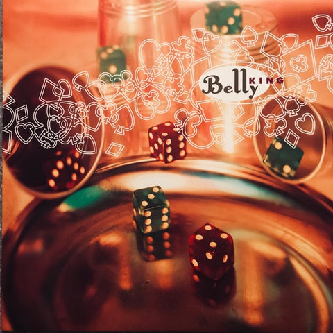 Belly – King - Mint- LP Record 1995 Sire USA White Vinyl & Insert - Indie Rock / Pop Rock