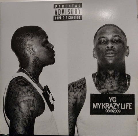 YG - My Krazy Life (2014) - VG+ 2 LP Record 2019 Def Jam USA Vinyl- Hip Hop