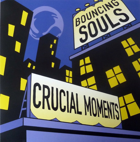The Bouncing Souls – Crucial Moments - New EP Record 2019 Rise Clear With Black & Yellow Splatter Vinyl - Punk - Shuga Records