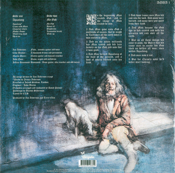 Jethro Tull ‎– Aqualung (1971) - New LP Record 2015 Chrysalis Europe Import 180 gram Vinyl & Booklet - Classic Rock / Prog Rock