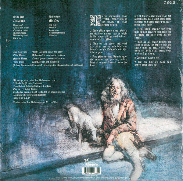 Jethro Tull ‎– Aqualung (1971) - New LP Record 2015 Chrysalis Europe Import 180 gram Vinyl & Booklet - Classic Rock / Prog Rock - Shuga Records