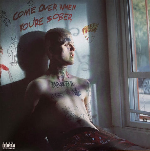 Lil Peep – Come Over When You're Sober, Pt. 1 & Pt. 2 (2018) - Mint- 2 LP Record 2019 Columbia Pink & Black Vinyl - Hip Hop / Cloud Rap / Emo