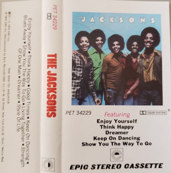 The Jacksons – The Jacksons - Used Cassette 1976 Epic Tape - Funk / Soul / Disco