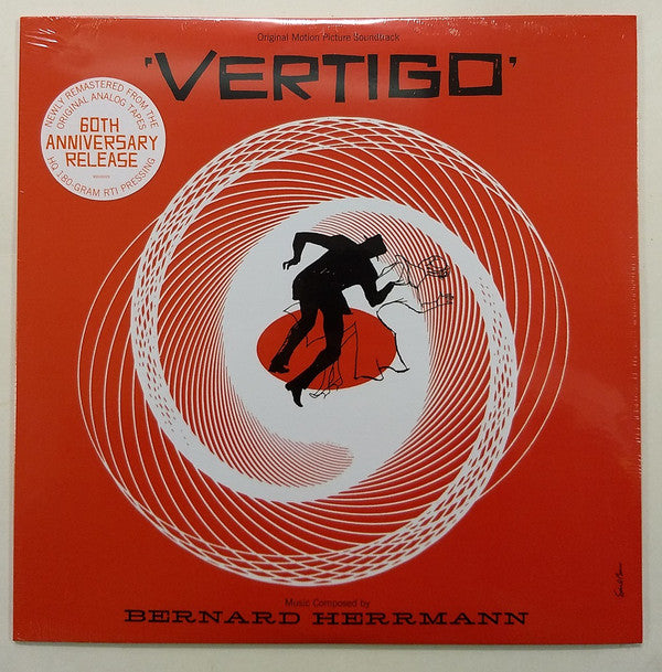 Bernard Herrmann ‎– Vertigo (Original Motion Picture 1958) - New LP Record 2019 Varèse Sarabande 180 gram Vinyl - Soundtrack