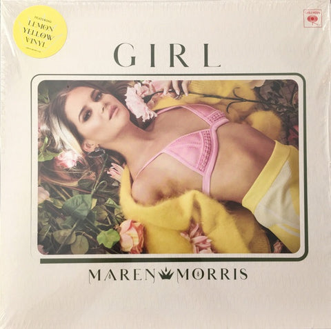 Maren Morris – Girl - Mint- Record 2019 Sony Lemon Yellow Vinyl - Country