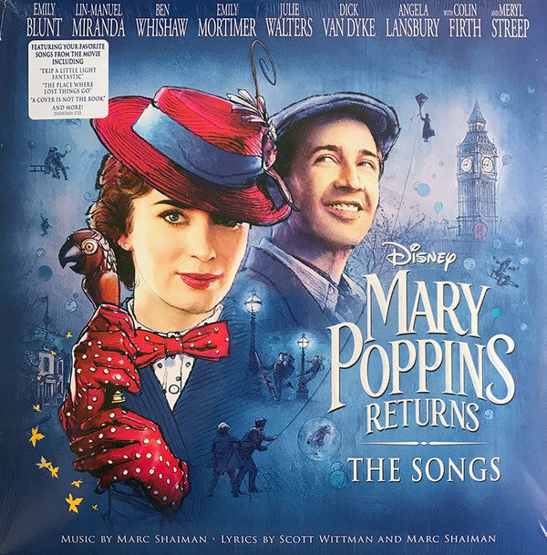 Marc Shaiman, Scott Wittman ‎– Mary Poppins Returns (Original Motion Picture) - New Lp 2019 Walt Disney USA Vinyl - Sountrack