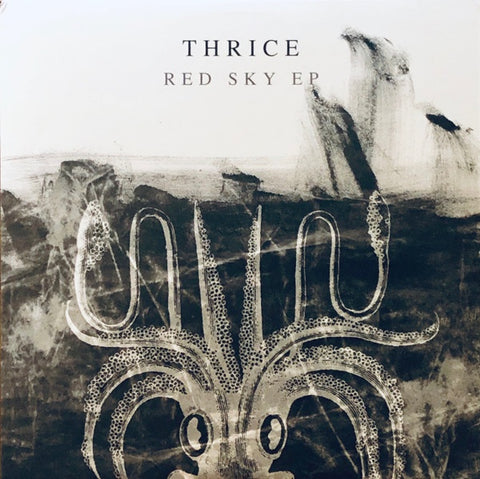 Thrice – Red Sky EP (2006) - Mint- Record 2019 SRC USA Clear with White and Black Hi-Melt Vinyl - Rock / Post-Hardcore