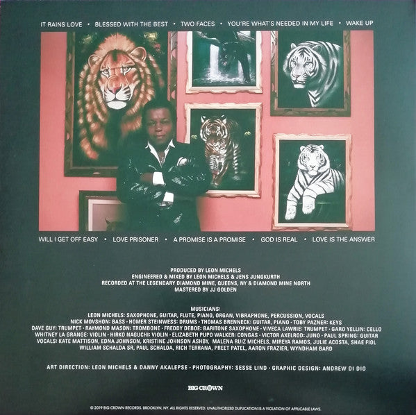 Lee Fields & The Expressions ‎– It Rains Love - New LP 2019 Big Crown Limited USA Black Vinyl - Soul / Funk