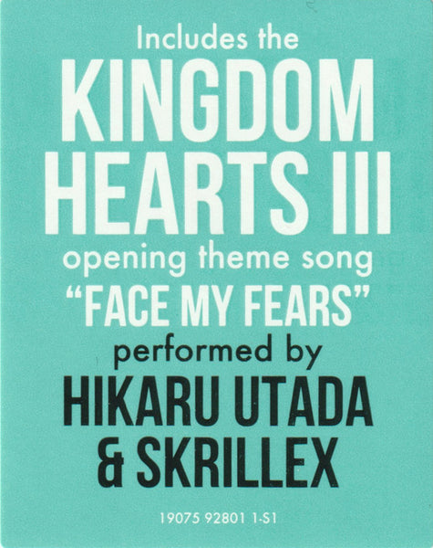 Utada Hikaru ‎– Face My Fears - New EP Record 2019 Epic USA Vinyl & Download - Dance-pop / Video Game Music / Dubstep - Shuga Records