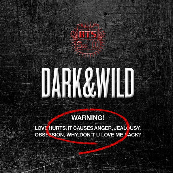 BTS – Dark & Wild - New 2 LP Record 2014 Big Hit Random Color 