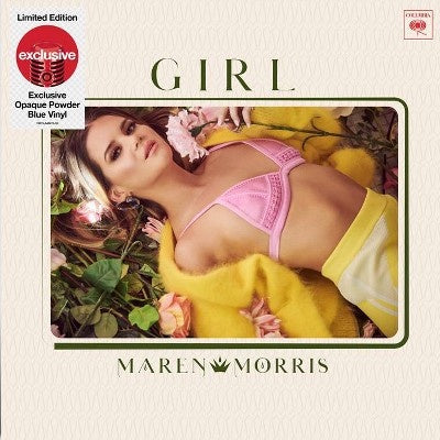 Maren Morris – Girl New LP Record 2019 Sony Target Opaque Powder Blue Vinyl - Country