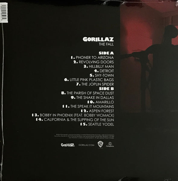 Gorillaz - The Fall (2010) - New LP Record Store Day 2019 Warner RSD Forest Green Translucent Vinyl - Pop Rock / Trip Hop / Electronica
