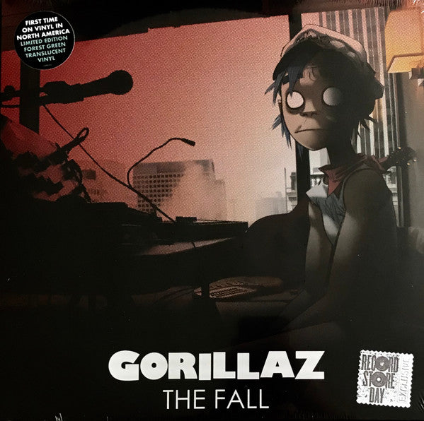 Gorillaz - The Fall (2010) - New LP Record Store Day 2019 Warner RSD Forest Green Translucent Vinyl - Pop Rock / Trip Hop / Electronica