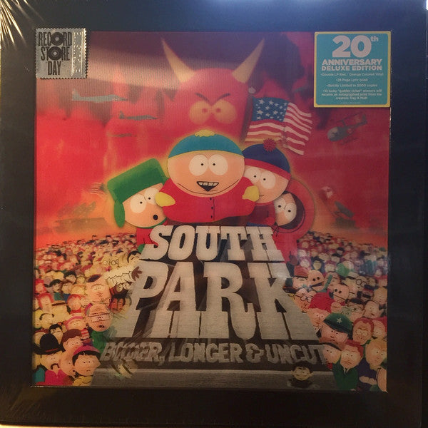 Various - Music From & Inspired By The Motion Picture South Park: Bigger, Longer & Uncut - New 2 LP Record Store Day 2019 Atlantic RSD Green & Blue Vinyl, Booklet, Lenticular Cover & Numbered  - Soundtrack - Shuga Records