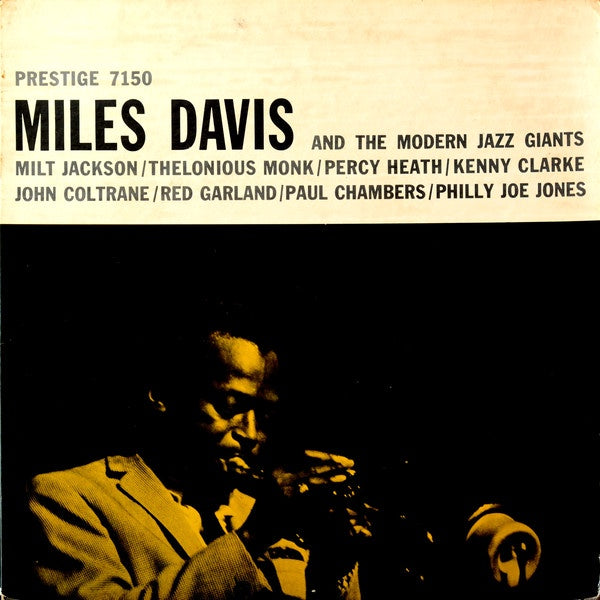 Miles Davis – Miles Davis And The Modern Jazz Giants - VG+ LP Record 1959 Prestige USA Mono RVG Original Mono Vinyl - Jazz / Hard Bop
