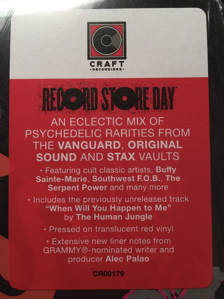 Various - Poppies: Assorted Finery From The First Psychedelic Age - New LP Record Store Day 2019 Craft USA RSD Vinyl - Psychedelic Rock - Shuga Records