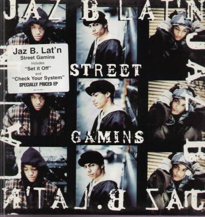 Jaz B. Lat'n – Street Gamins - Mint- EP Record 1994 Fader USA White Label Promo - Hip Hop