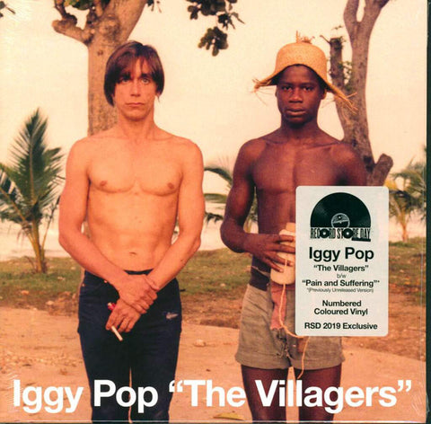 Iggy Pop - The Villagers / Pain & Suffering - New 7" Single Record Store Day 2019 Caroline RSD Green Vinyl - Indie Rock