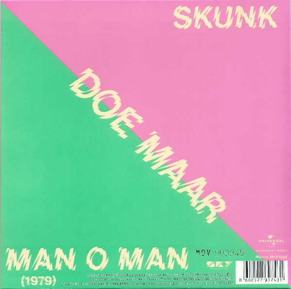 Doe Maar – De Bom - New 7" Single Record Store Day 2019 Music On Vinyl Europe Import RSD Yellow Vinyl - Synth-pop / Ska - Shuga Records